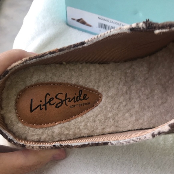 Life Stride Nomad mule size 10 multi color browns  traction sole - Picture 9 of 13